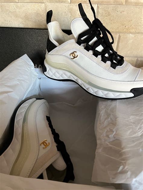 gold chanel sneakers|chanel sneakers brand new.